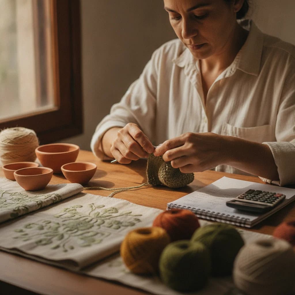 Como Calcular o Preço de Peça Artesanal: Métodos que Funcionam