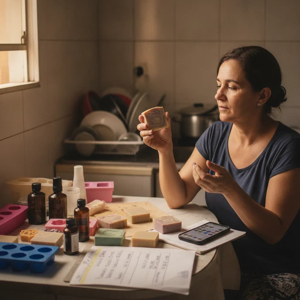 Saboaria Criativa: Quanto Você Ganha Vendendo Sabonetes Autorais