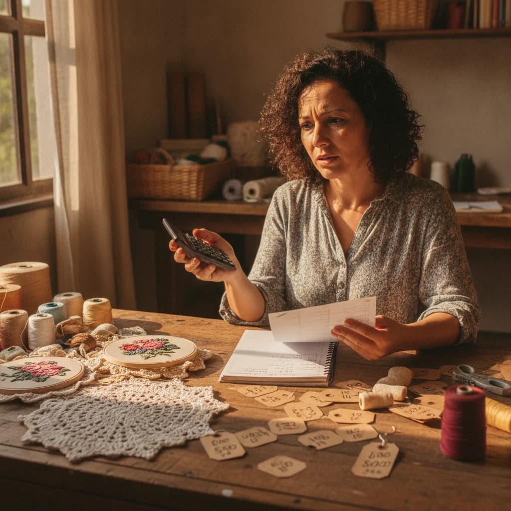 Precificação de Artesanato: 5 Erros que Te Fazem Perder Dinheiro