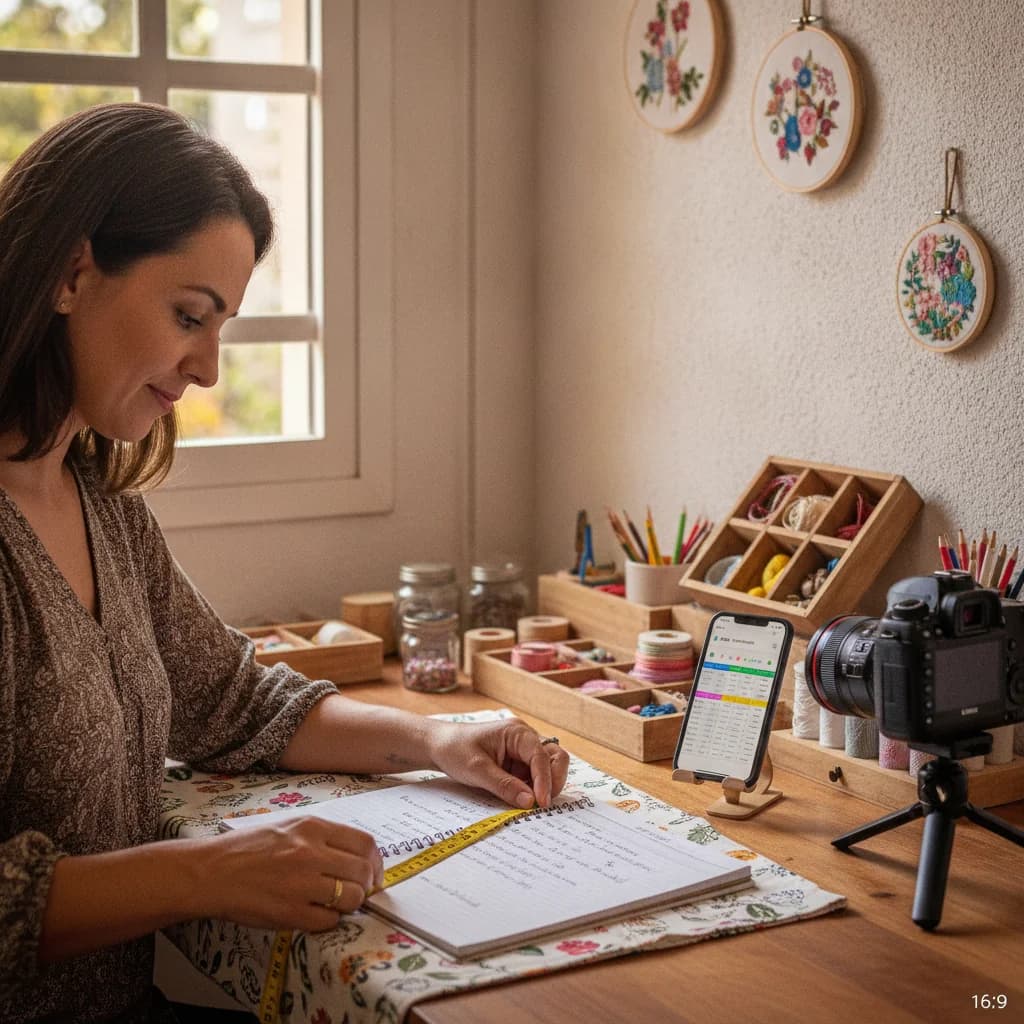 Gestão para Artesãs: Organize Seu Negócio em 5 Passos